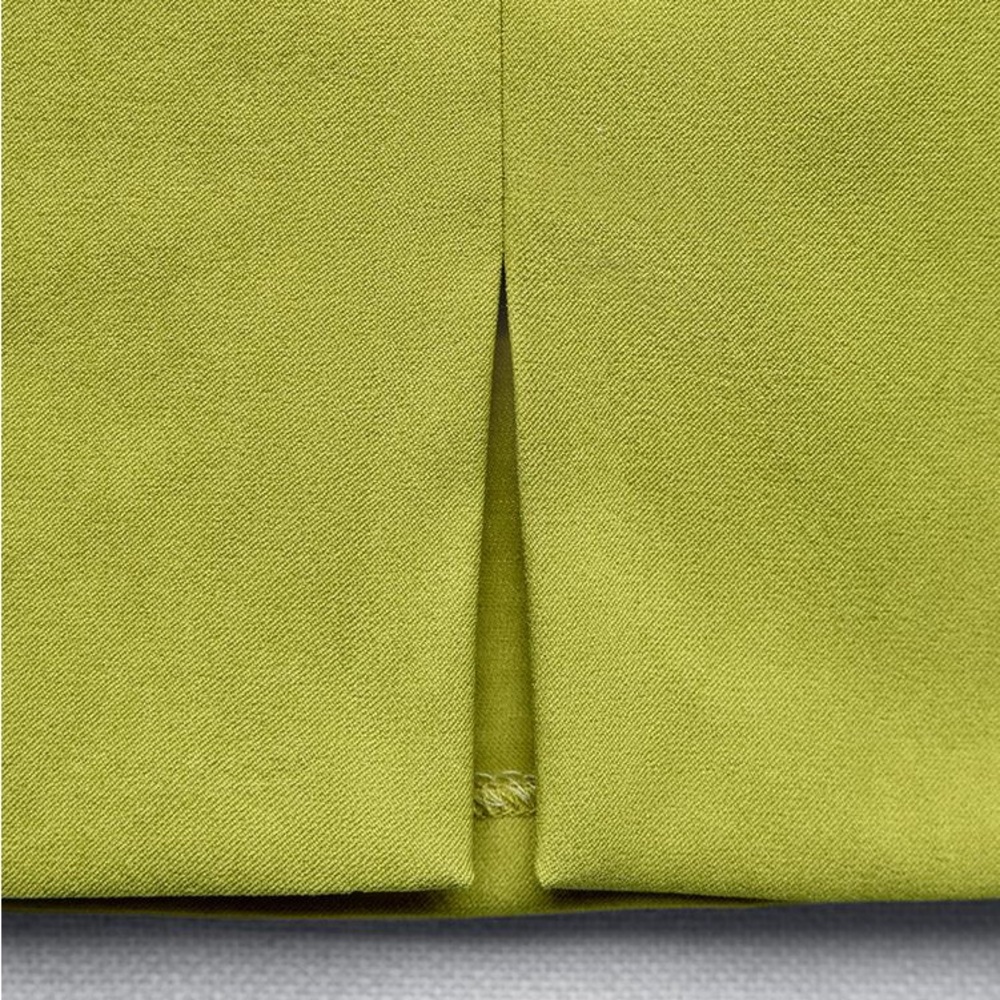 Zara Olive Green Off-Shoulder Skirt Set - Picture 11 of 11